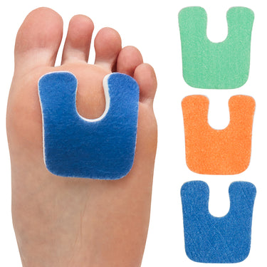 U-Shaped Felt Moleskin Callus Pads - ZenToes